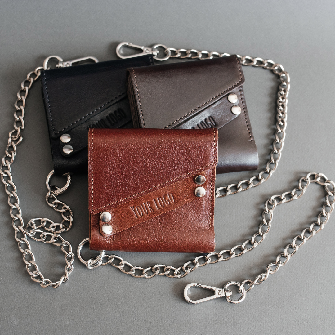 RIDL Biker Chain Leather Wallet