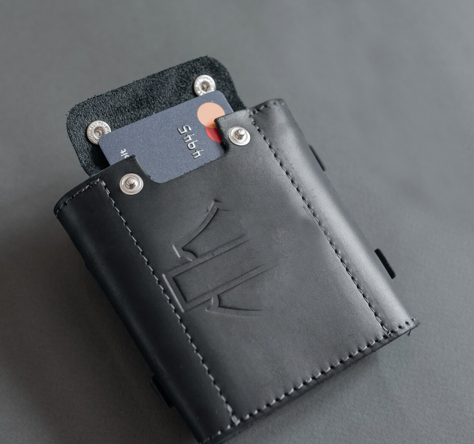 RIDL Custom Leather Biker Arm Wallet