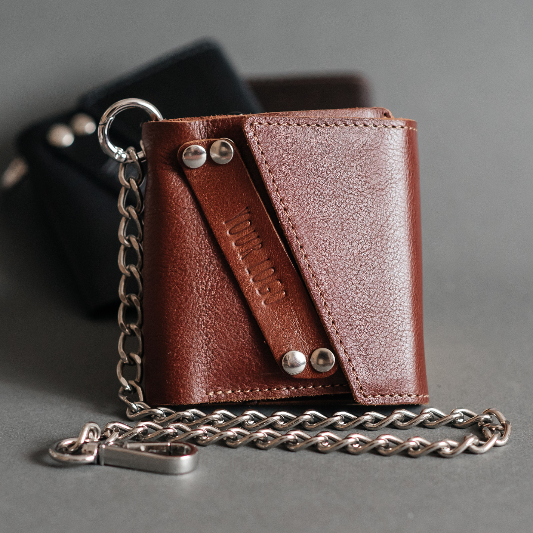 RIDL Biker Chain Leather Wallet