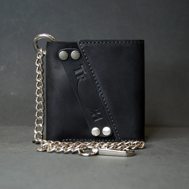 RIDL Biker Chain Leather Wallet