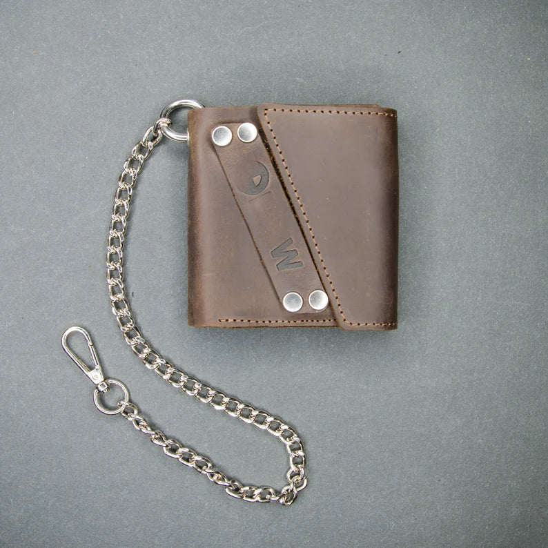 RIDL Biker Chain Leather Wallet